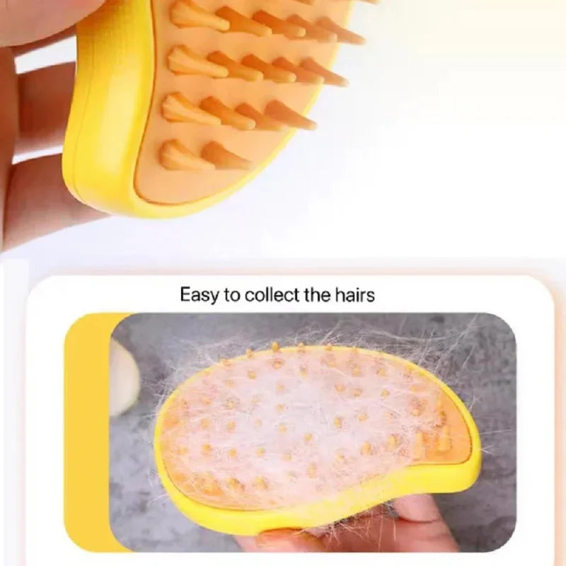 SteamyPamper™ - Spa Pet Grooming Comb